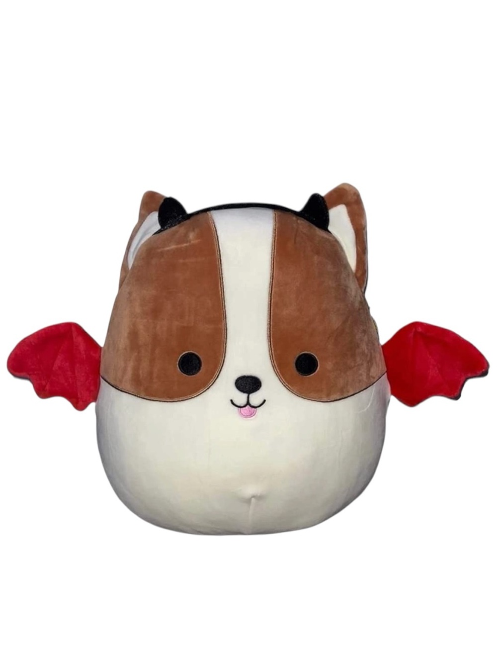 2021 Squishmallows Halloween Reginald Corgi Dog Bat Devil 8” Plush Halloween